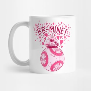 BB mine valentine day Mug